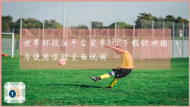世界杯投注平台安卓APP下载的功能与使用体验全面说明
